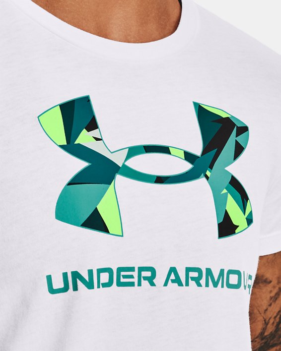 T-shirt à manches courtes UA Sportstyle Graphic pour femme, White, pdpMainDesktop image number 3